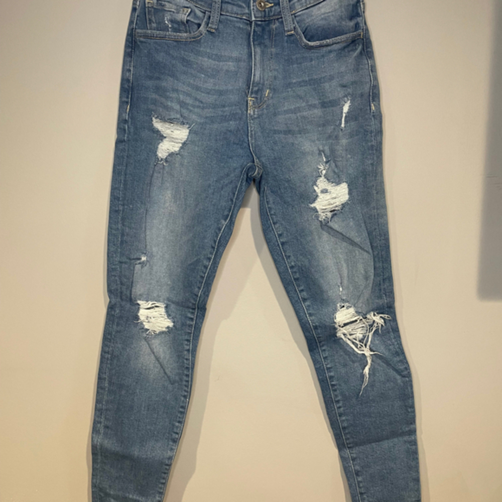 Girls Arizona Jeans Ripped Denim Juniors
Size 1 Skinny School